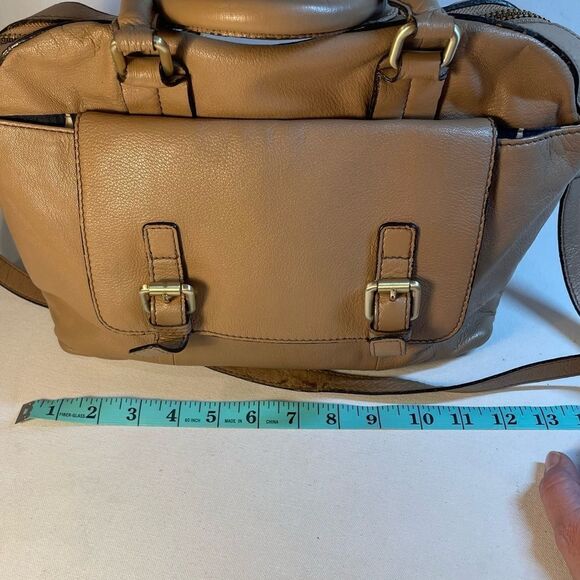 Boden Tan Leather Crossbody shoulder Bag - Picture 8 of 15